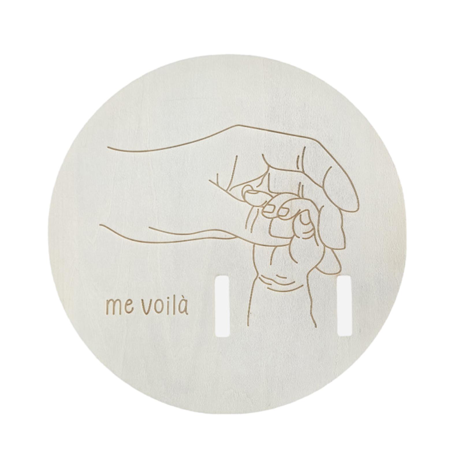 

Регулируемый держатель для браслета для показа на день рождения ребенка, настраиваемая гравировка имени и даты для демонстрации памятных подарков новорожденному G