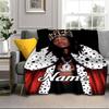 Custom Name Von Collage Artwork Blanket bed sofa Blanket Flannel Blanket for Camping, Hiking, Picnic Essentials,gift for family and friends