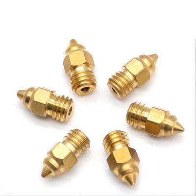 Dysze mosiężne ekstrudera Hotend do drukarek CR-6 SE Seria Ender-3 Seria Ender-5 0.2/0.4/0.6/0.8/1.0mm