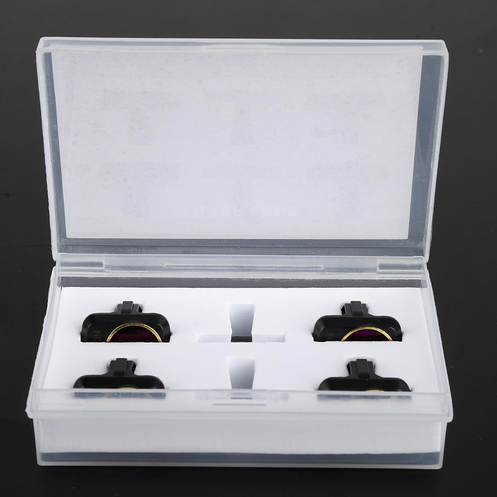 Optical Glass ND8PL ND16PL ND32PL ND64PL Lightweight Lens Filter Kit Camera Accessory for Mavic