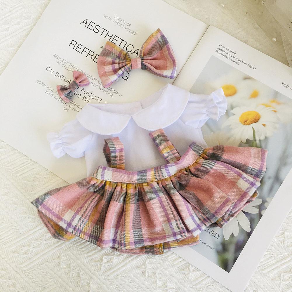 Medium 30cm Handmade Doll Clothes for Jointed Bear - S Size Belle Lulu Outfit Gift for Girls