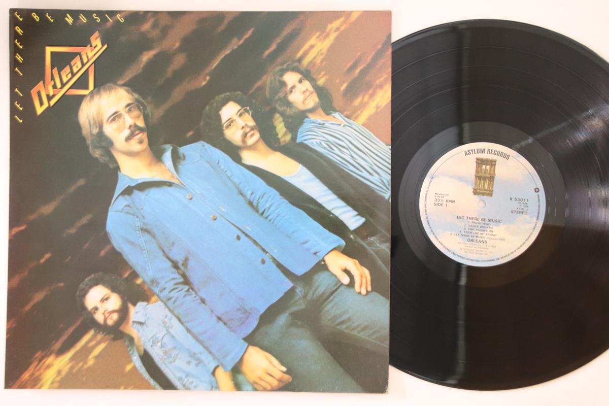 

LP Record ORLEANS - Let There Be Music K53011 ASYLUM 1975 UK Rock Used