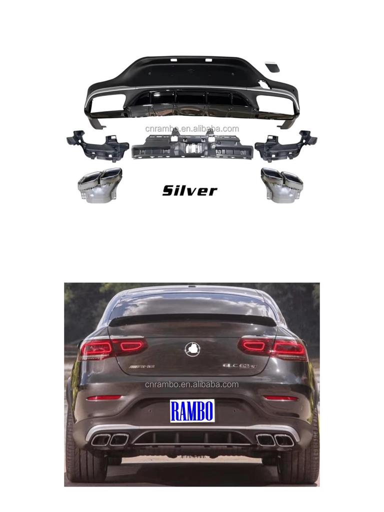 Mercedes-Benz C253 GL63 S Coupe AMG Rear Diffuser Kit (2019-2022)