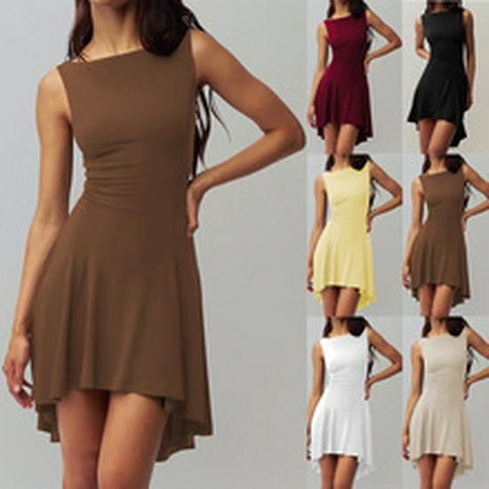 2026 Europäisch-Amerikanischer Stil Damen schulterfreies ärmelloses gepunktetes Kleid