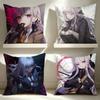 Danganronpa Kyoko Kirigiri  Square Pillow Case Multi Sizes For Car Home Bedroom Decor Custom Valentine Gifts