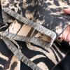 Leopard Print Scarf, Thickened, Warm And Fashionable, Autumn And Winter Outer Shawl, Double-Sided Imitation Cashmere Dual-Purpose