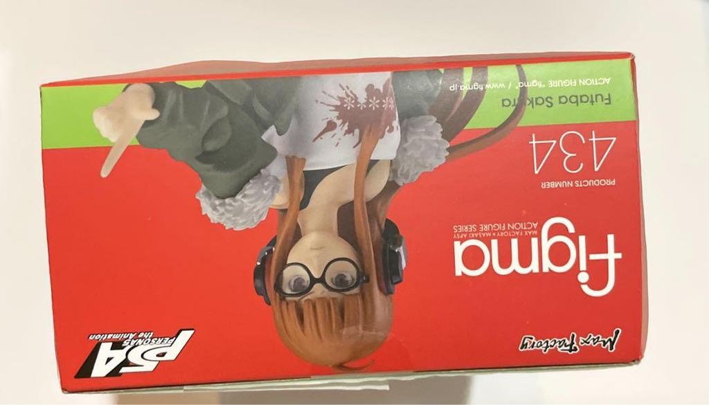 [USED] figma Persona 5 Sakura Futaba with bonus