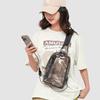 Sommermode und vielseitige kleine Taschen, durchsichtige Damentaschen, Brusttaschen, Reise-Rucksäcke für Damen und Herren, lässige Crossbody-Taschen