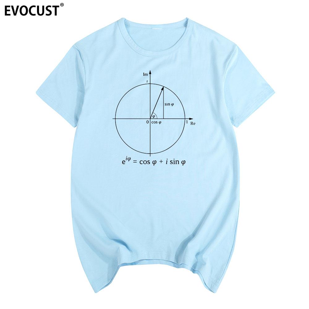 Euler Equation Identity Nerd Geek Science Funny Tshirt Cotton Unisex T Shirt New Tee Tshirt Unisexs Unisex Fashion S