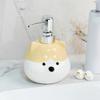 Cute Penguin Hand Wash Bottle Press Ceramic Lotion Bottle Bathroom Shower Gel Shampoo Bottle Soap Dispenser Bathroom Accessories