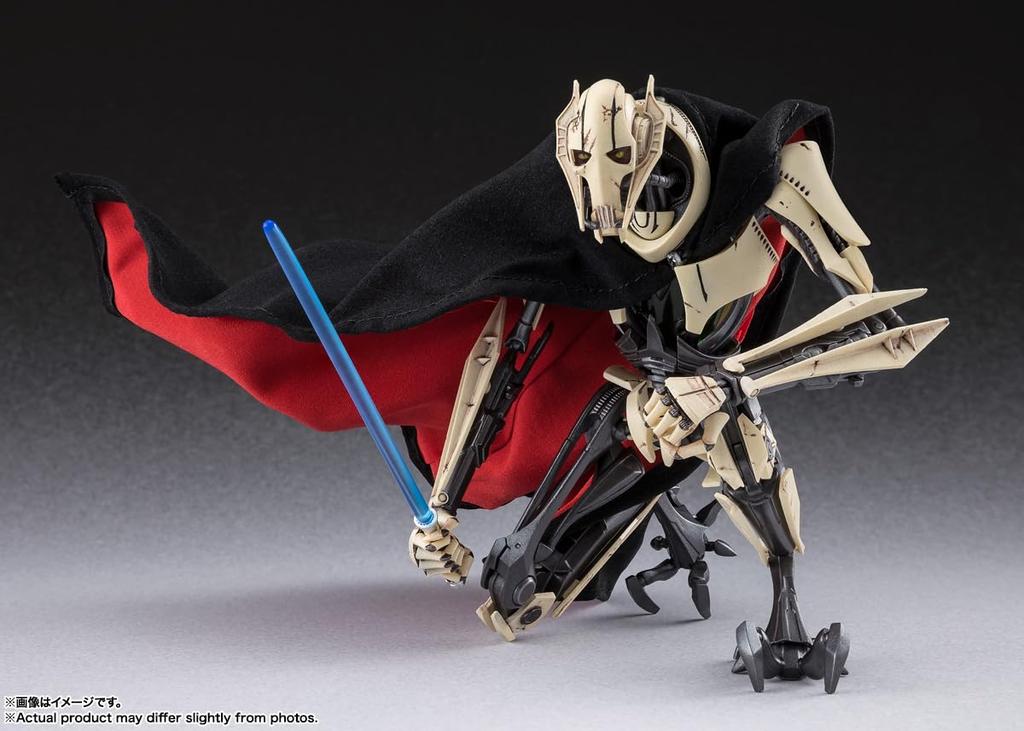 TAMASHII NATIONS Star Wars Episode Revenge of the Sith General Grievous Revenge of the 190mm ABS PVC Cloth Painted Movable Figure S.H.Figuarts III