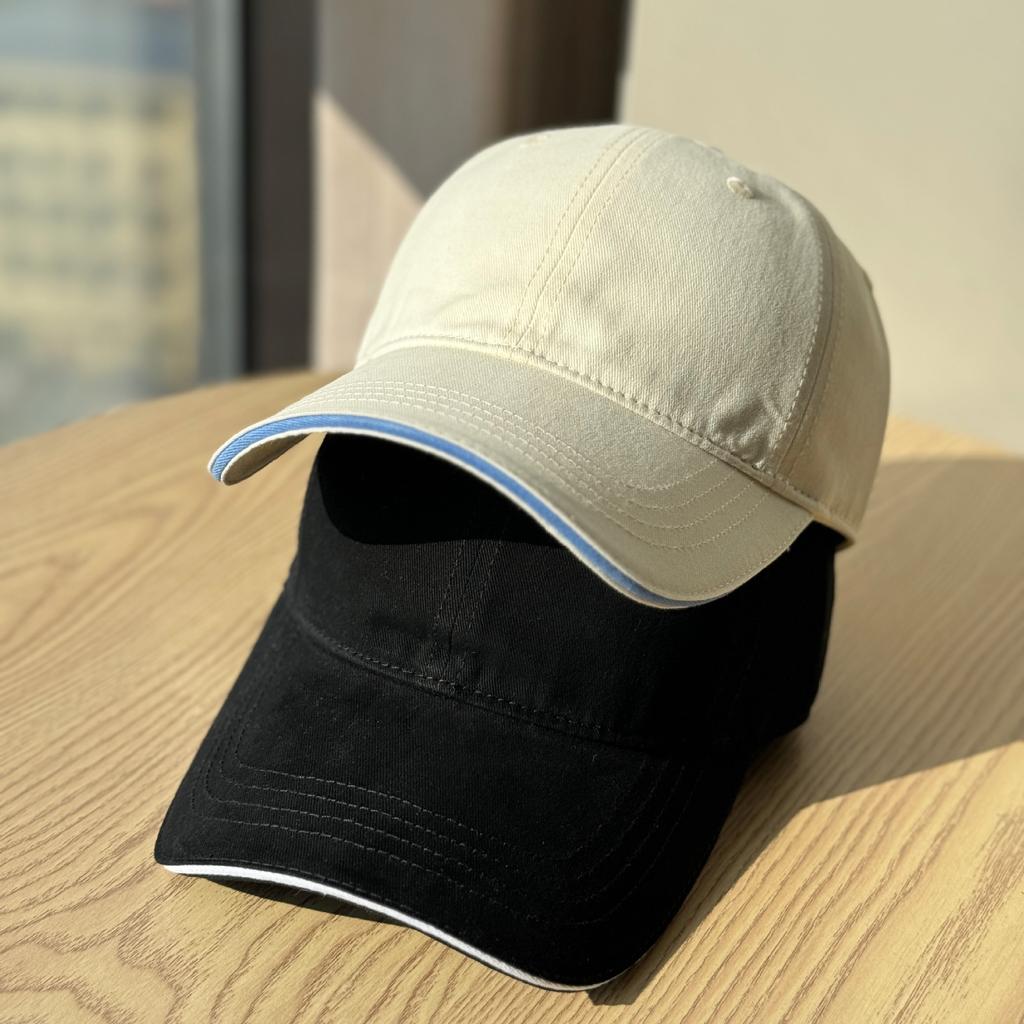 New Style Large Head Circumference Soft-top Baseball Cap for Women, Versatile Sports Hat for Men, Makes the Face Look Smaller, Wide-brimmed Duckbill