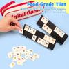 Israeli Mahjong Digital Mahjong Cards Table Game Toys Classic Strategic Board Game for 2-4 Players Portable Travel Version