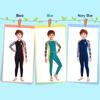 Kid Wetsuit One Piece Swimsuit Sun Protective Quick Drying Anti Wear Anti Scratch Properties