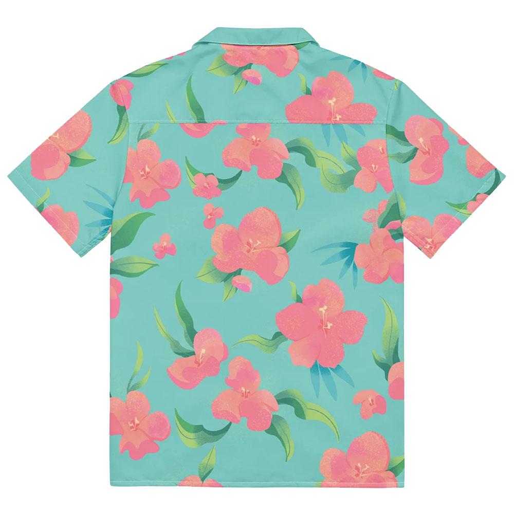 KPop Demon Hunters Abby Saja Boys Button Up Shirt Short Sleeve 3D Print Shirts Men's Beach Hawaiian Island Style Retro Casual Tops