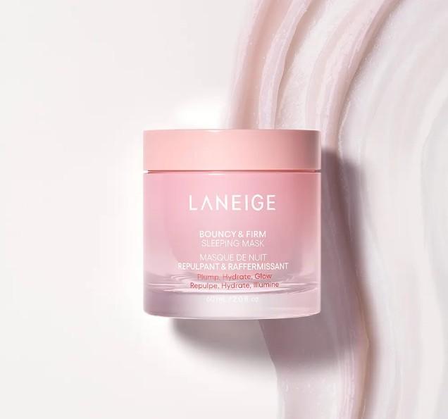 [Plump Glow / Collagen Mask] LANEIGE Bouncy & Firm Sleeping Mask 60ml Set (+ 3 Mini Sleeping Masks)