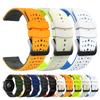 22mm Silicone Strap for Samsung Galaxy Watch 3 45mm 46mm/Gear S3 Classic Bracelet Correa for Amazfit Bip 6/GTR 4 Waterproof Band