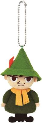 Sekiguchi Moomin Plush Toy Mascot Twilight Snufkin Height Approx. 12 Cm 562886 Snufkin Mascot