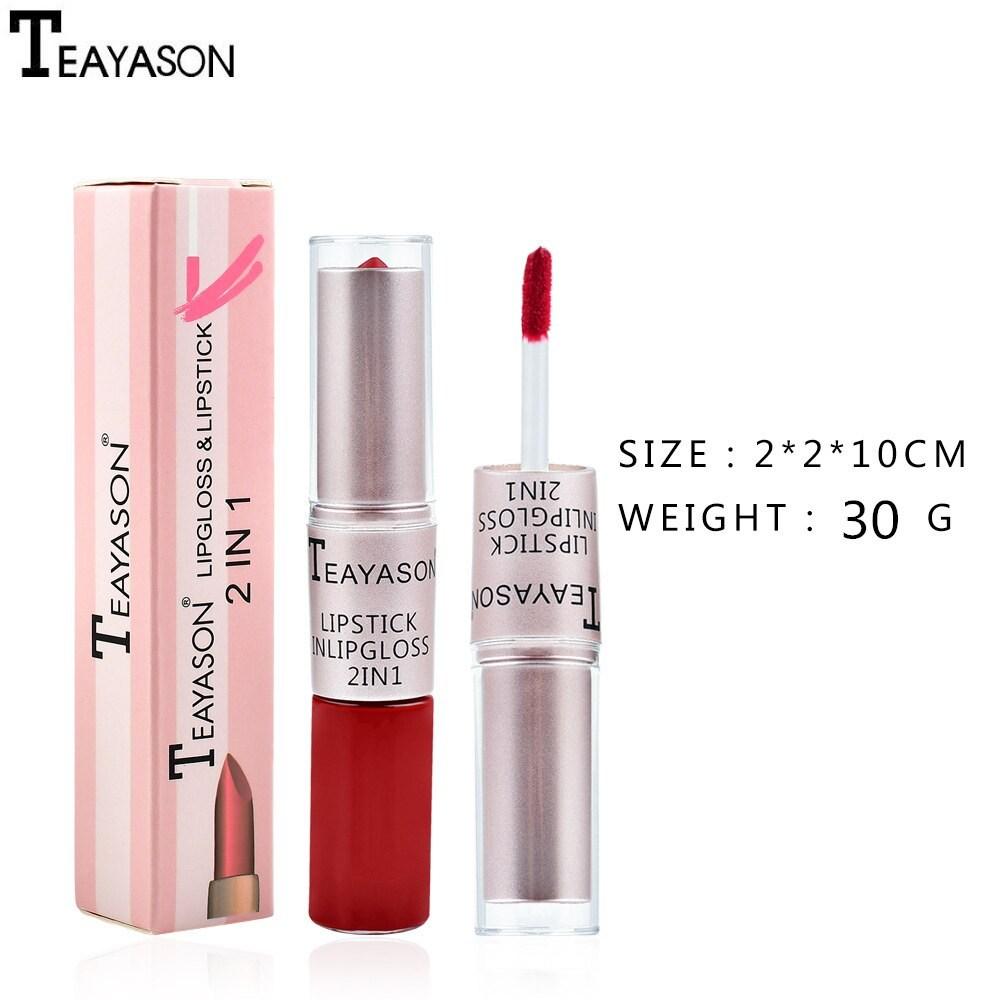 Rouge à lèvres brillant, scintillant et nacré, longue tenue, non collant, rouge sexy, waterproof, 12 couleurs, maquillage mode femme, 08