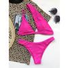Sexy Bikini Set Badeanzug Weibliche 6 Farbe Tanga Frauen Bademode Solide Badeanzug Micro Bikini Biquini Schwimmen Anzug