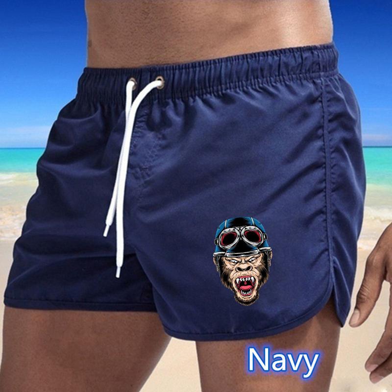 BBK-50 Summer New Men's Quick-Drying Swim Trunks Sports Pants Swimwear Beach Shorts Jogging Shorts Sports Creative Basketball Print