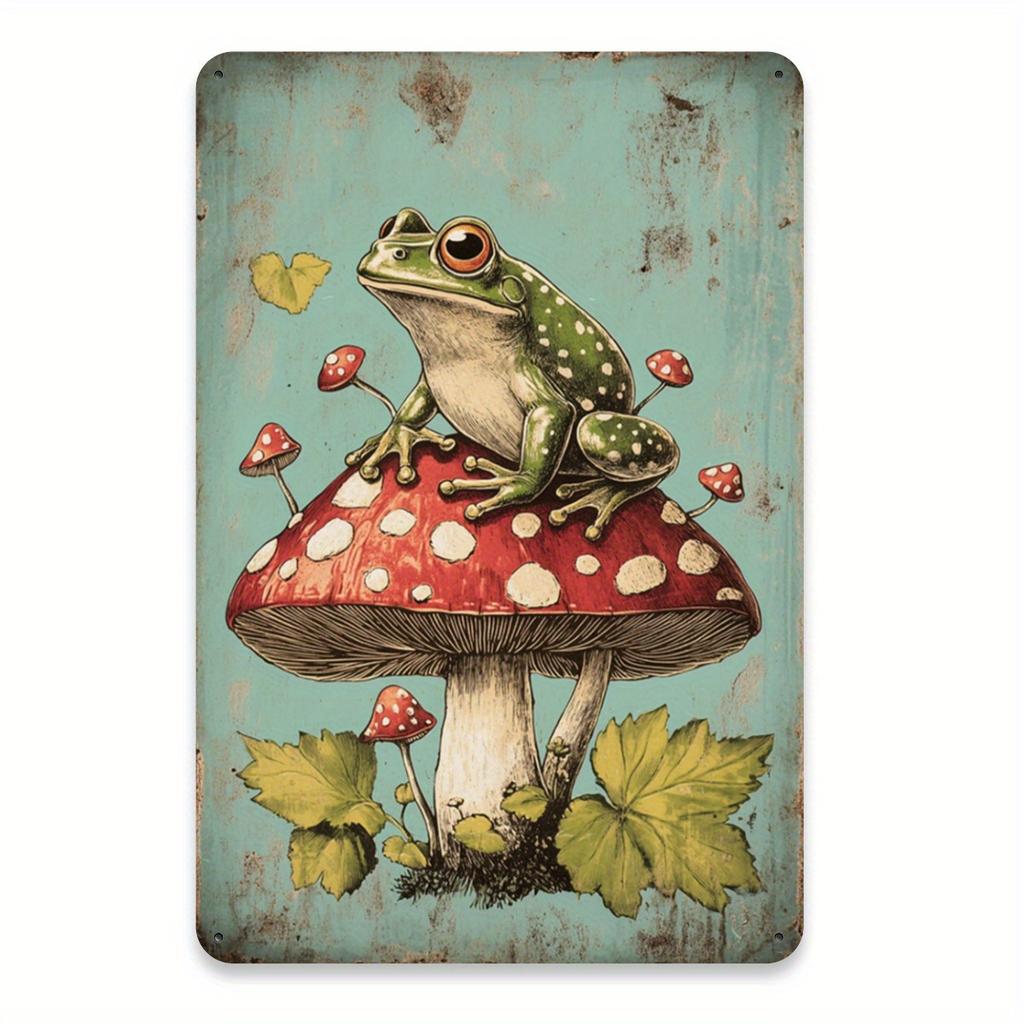 Putuo Decor pc German Vintage Metal Tin Sign Also Saufst Wall Art Decor for Home Farmhouse Pub Club Bar  X  Inches