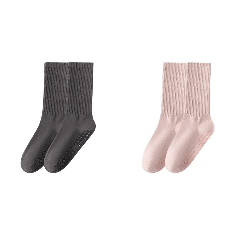 

Women s Anti-Slip Yoga & Pilates Mid-Calf Socks One Size