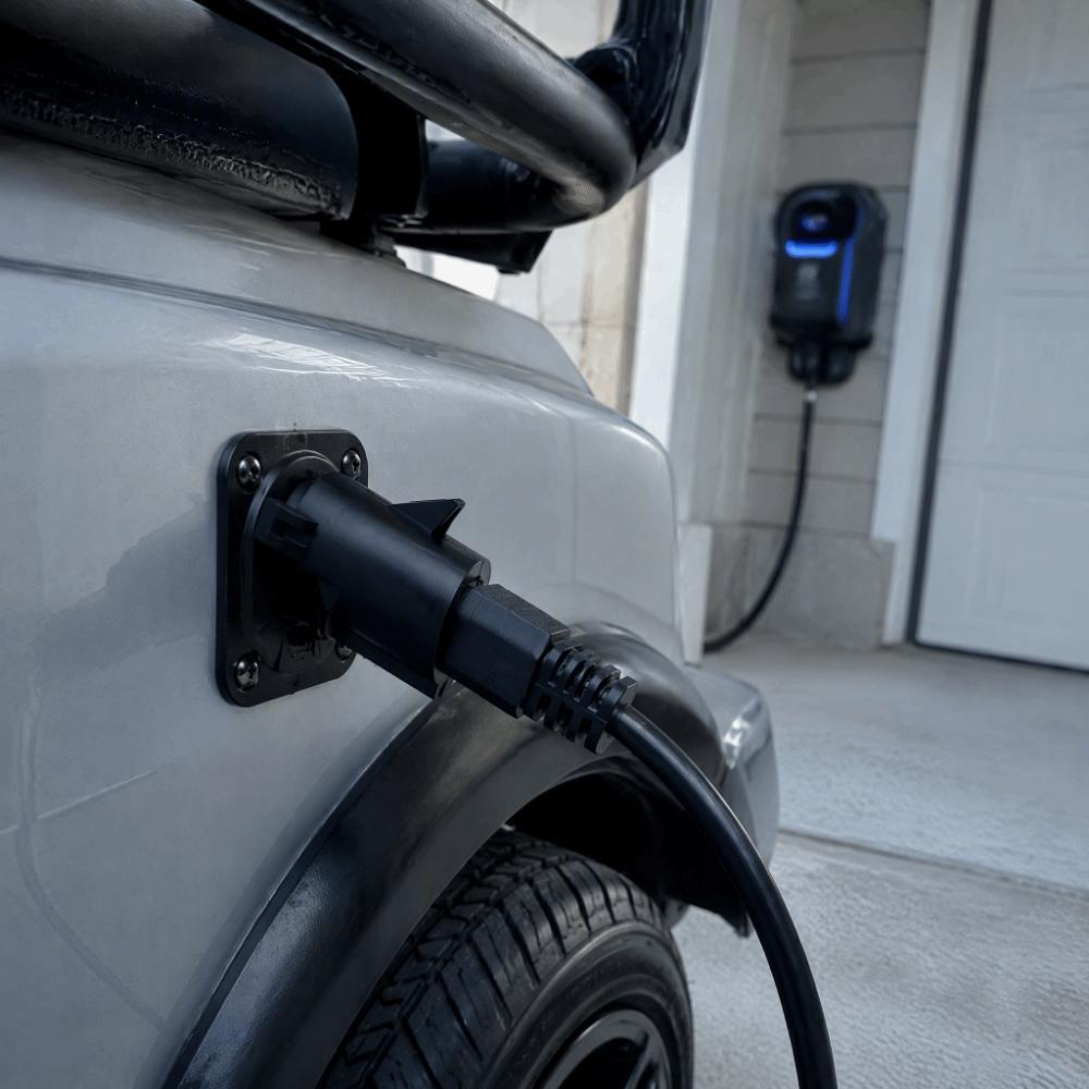Wtyczka Mosiężna Adapter Ładowania Wtyczka Mosiężny Konektor Adapter Ładowarki Wózka Golfowego Do Club Car Precedent
