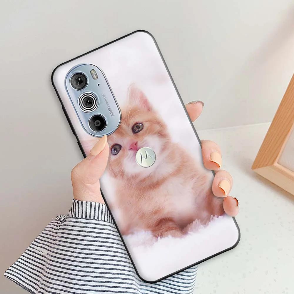 For Moto Edge 30 Pro Case Cover Edge30 Matte Silicone Case for Motorola Moto Edge 30 30Pro Fashion TPU Protective Back Cover