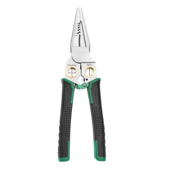 8-in-1 Wire Stripper with Voltage Tester Ergonomic Handle Compact Portable Multi-function Electric