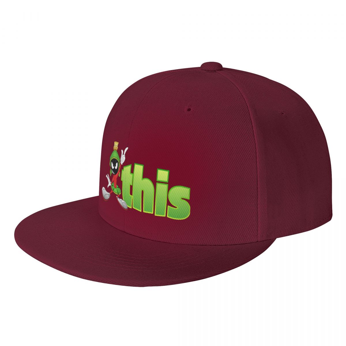 Marvin The Martian 747 Men Cap Mens Hat Custom Logo Baseball Cap Men Man Hat Baseball Cap One Size