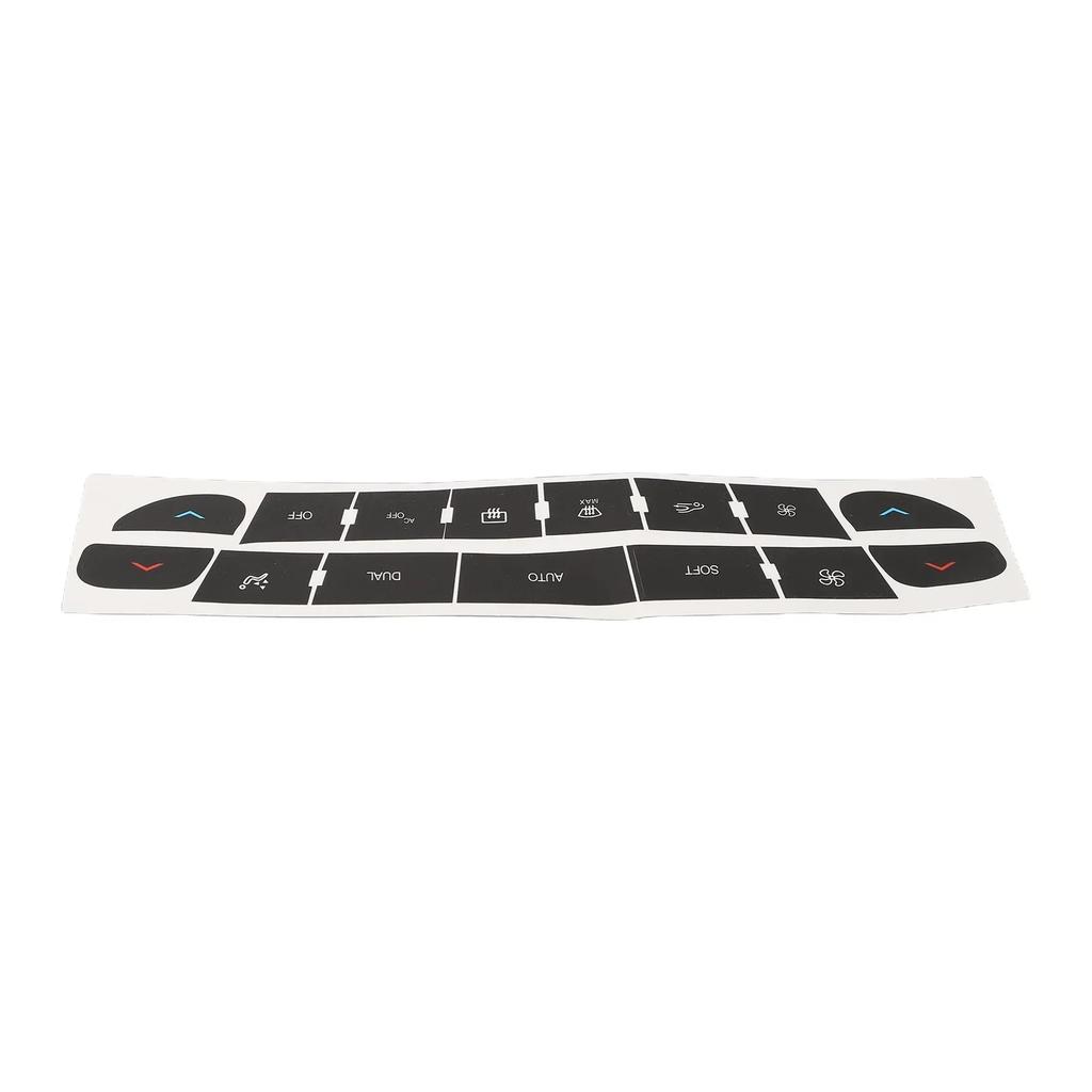 Car A/C Button Repair Decal Sticker for Megane for Master For Scenic 3 Trim Air Condition Climate Control Button Repair Sticker