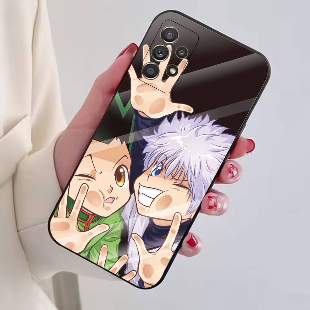 H-Hunter X Hunter Anime Handyhülle Für Samsung S25,S24,S21,S22,S23,S30,Ultra,S20,Plus,Fe,Weiche Silikon Schwarze Hülle