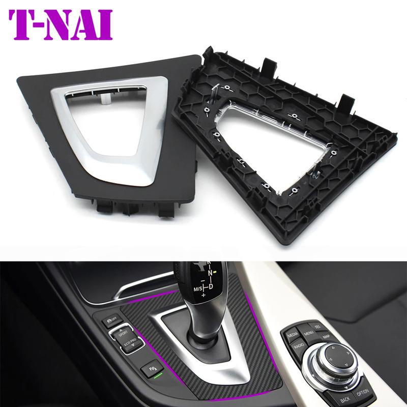 LHD F30 F31 F34 F35 F32 F33 F36 Car Shift Lever Bezel Trim Gear Selector Switch Shifter Cover For BMW 3 4 Series 51169234131