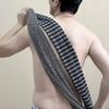 1pc Blissal Shower Scrubber 25 100cm Extra Long Exfoliating Washcloth Exfoliating Shower Towel Bath Exfoliating Towels