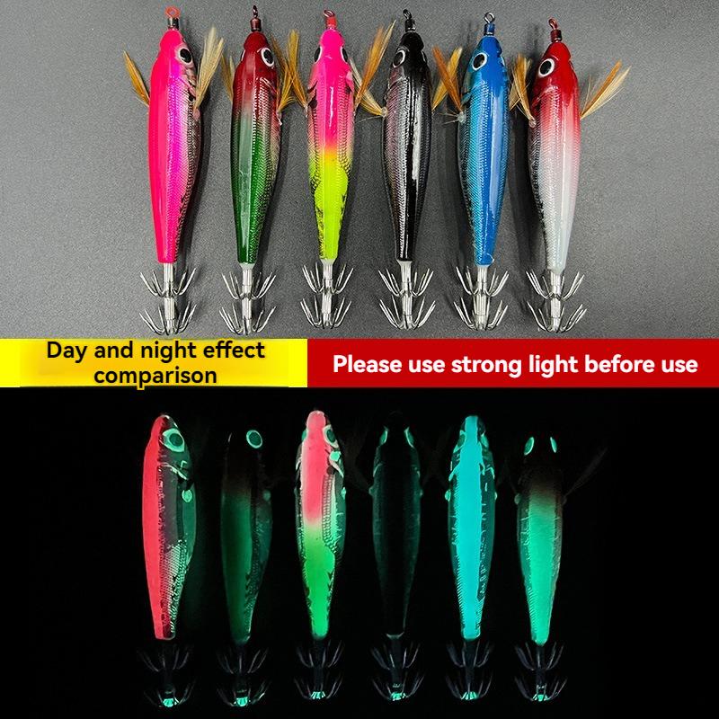 2025 Hot Model Sinking Fishing Lures 8.5cm 9.2g Jerkbait Bass Luminous Squid Hook Carkbait Wobblers Swimbait Professional Bait