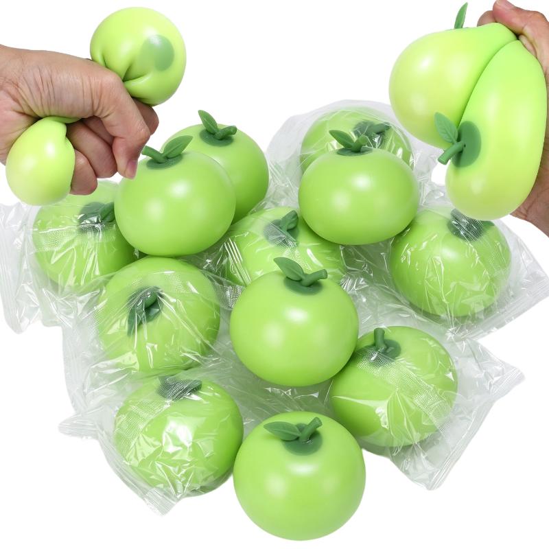 Stress Relief Fruit Shape Fidget Toy Realistic Texture Slow Rising Portable Toy for Kids Party Small Gifts