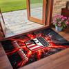 Crystal Velvet Rug Custom Name Text, Soft Non Slip Floor Mat Home DecorAthletic Bilbao FC