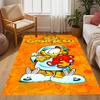 Tappeti Antiscivolo a Tema 'L'Avventura Accogliente di Garfield' - Arredamento per la Casa in Poliestere, Adatti per Camere da Letto, Soggiorni, Ingressi, Studi e Decorazioni