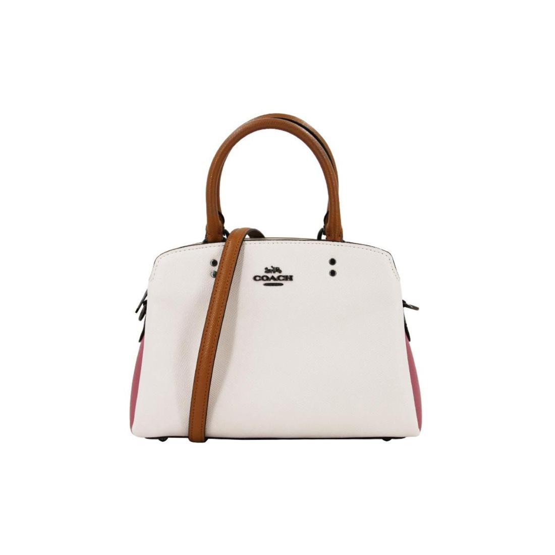 

New COACH Lillie Leather Portable Crossbody Bag, Shoulder Bag Trumpets Women s 2731-QBCAH 25.9*9.9*18.0CM