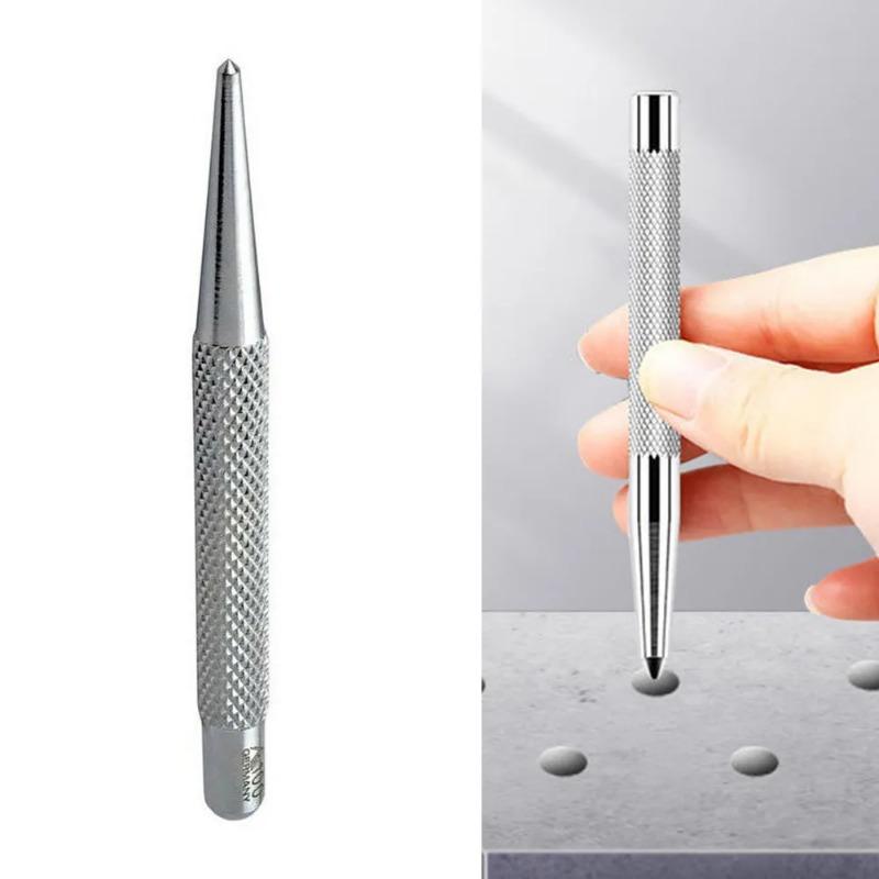 3pcs Knurled Centre Punch Spot Dot Center Center Punches 94mm Drilling Metal Hardened Tool