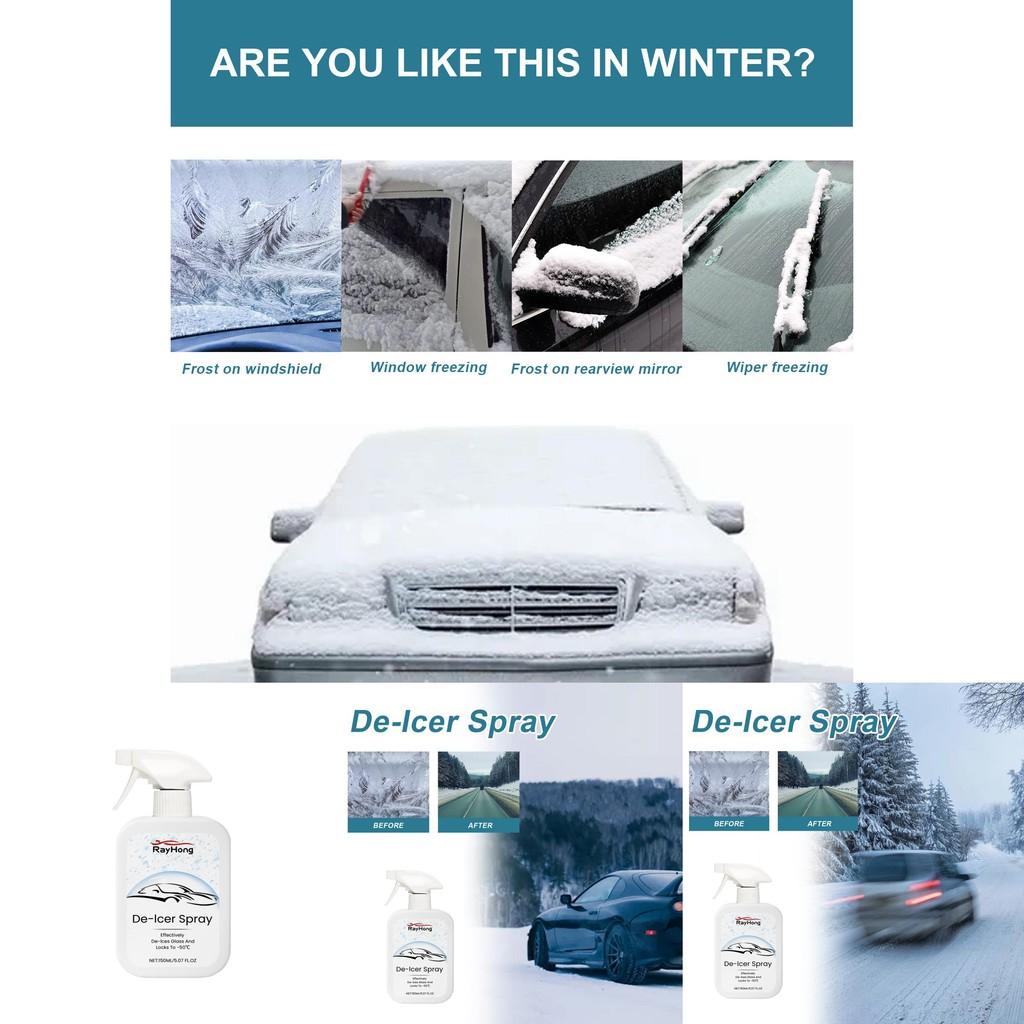 Rayhong Car Window Defroster Multi-purpose Frost Prevention And Snow Melting Solution 150ml