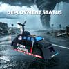 Deployable TIV2 Tornado Intercept Vehicle Static Scale Model Collectible Desk Ornament Gift For Storm Chaser Meteorology Fans