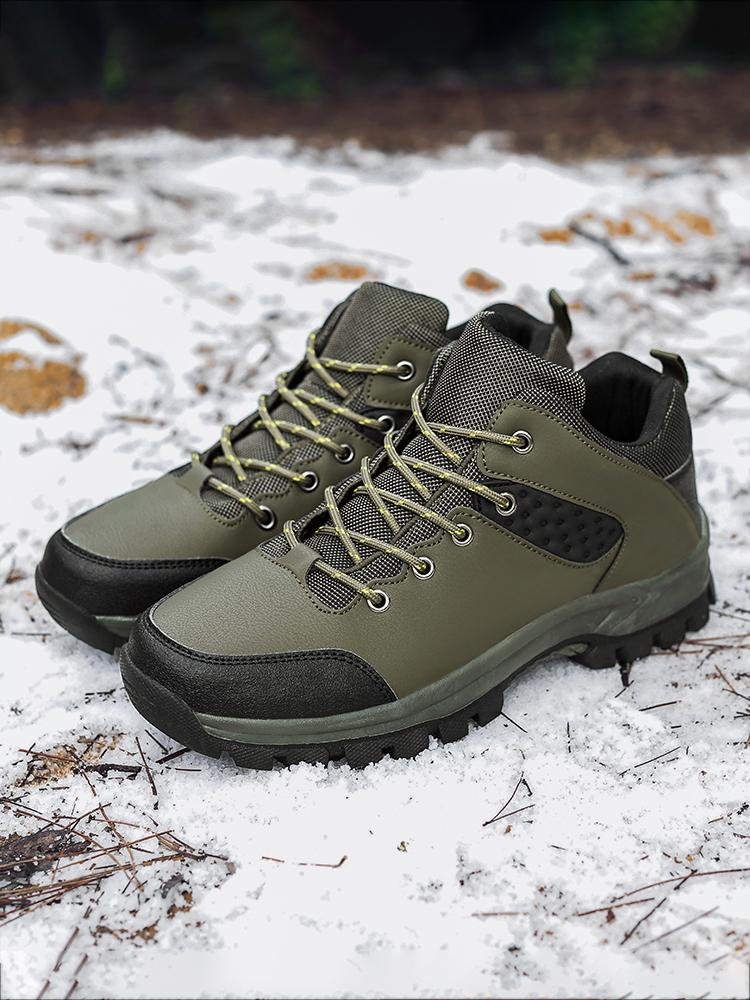 Men's Boots Men Hiking Boots Outdoor Work Shoes Puncture Resistant Safety Boots Men's Non-slip Sneakers Men's Casual Ankle Boots