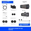 Bluetooth 6.0 Helmet Headphone, Dual Person Intercom Group Talk Noise Reduction for Motorcycle