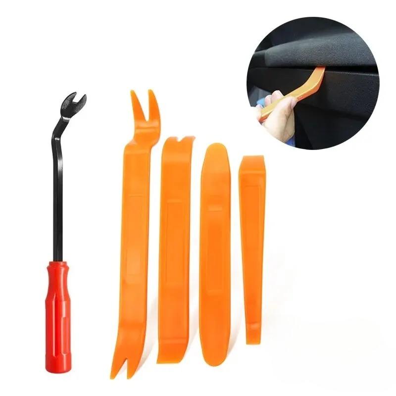 Auto Door Clip Panel Trim Removal Tools Kits Navigation Blades Disassembly Plastic Car Interior Conversion Repairing Tool