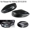 Car Side Rearview Mirror Cap Wing Mirror Cover Fit For Nissan For Altima 2013-2018 Carbon Fiber Style Pattern Car Accessories
