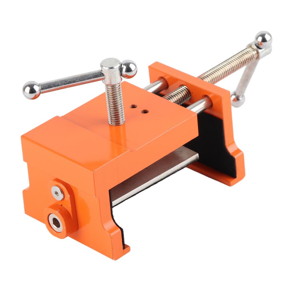 2pcs Cabinet Claw Professional Metal Cabinetry Clamp with Hex Wrench for Display Cabinet Orange
