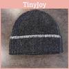 Knitted Simple Hat With Solid Color Design Suitable For Daily Cold Seasons