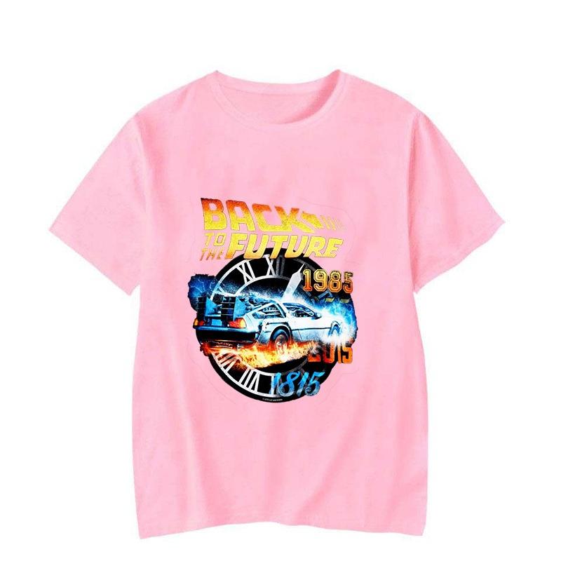 Hot Back To The Future TShirt Unisex Women Fashion Y2k Harajuku T Shirt Summer Cool Short Sleeve Hip Hop Unisexs Clothing Top Tee